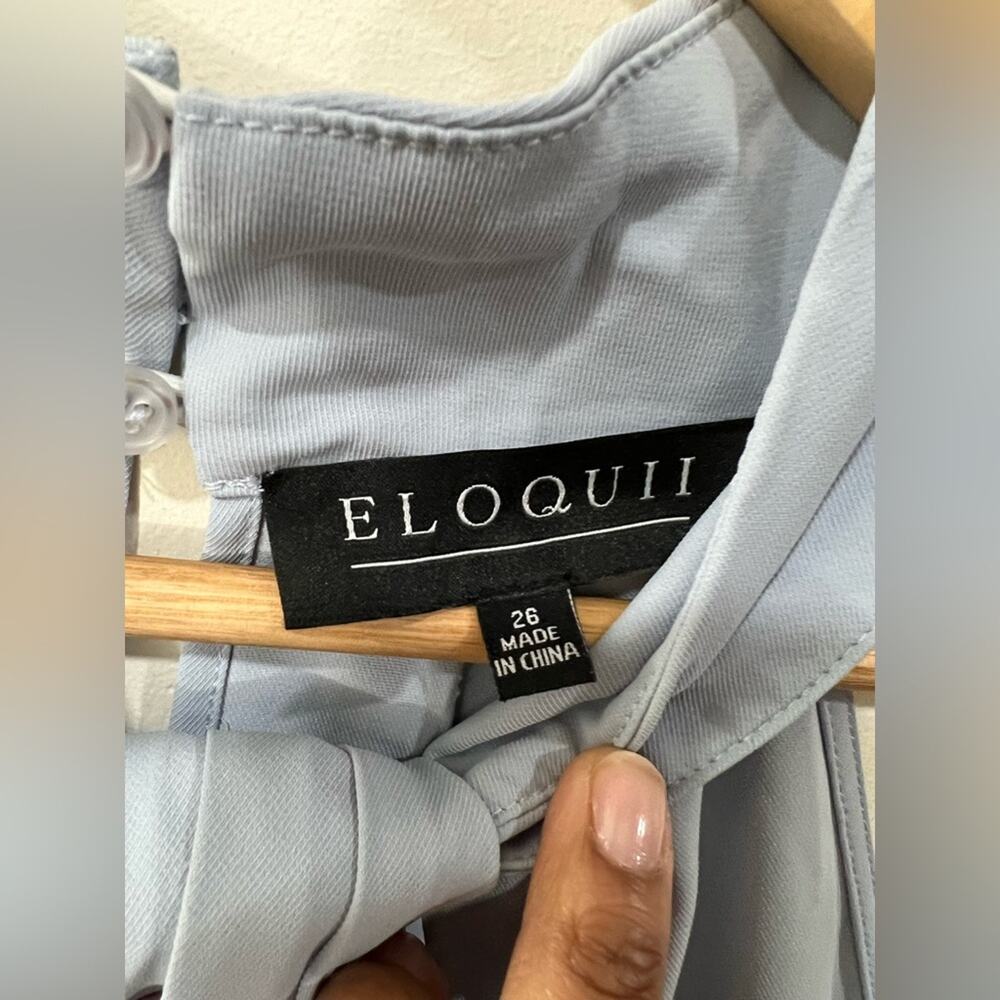 Eloquii Twist Neck Halter Top - Picture 4 of 8
